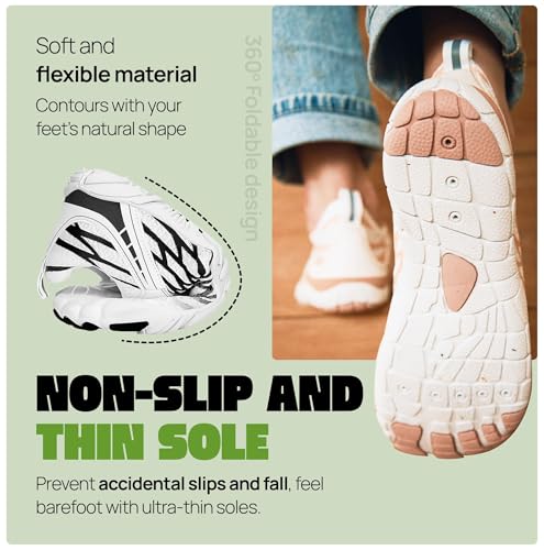 HF Signature Healthy & Non-Slip Breathable Barefoot Shoes, Flexible Lightweight Daily Wear Walking Shoes Unisex4