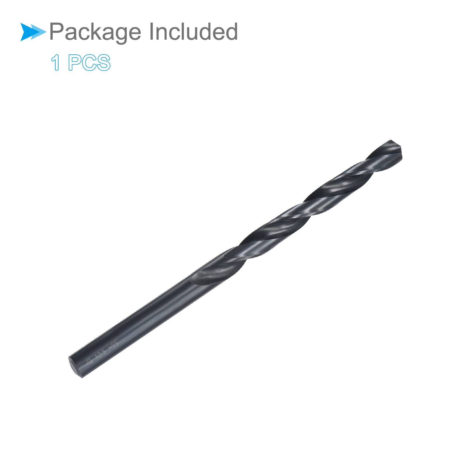 Mèche Perceuse CoCud 12,5mm - Revêtement Titane Pour Acier Inox