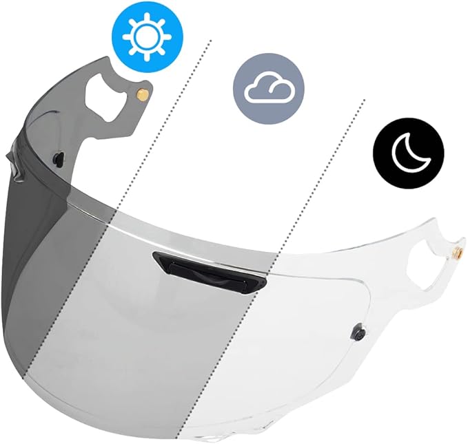 VASV MAX Vision Photochromic Shield Visor for CorsairX