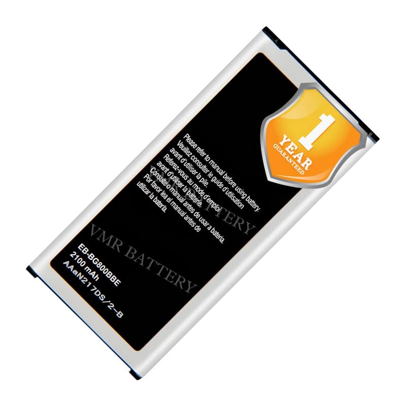 Image of Original EB-BG800BBE Battery Compatible for Samsung Galaxy S5 Mini (SM-G800H, SM-G800F, SM-G800M, SM-G800Y) - (2100mAh) - 1 Year Warranty K7
