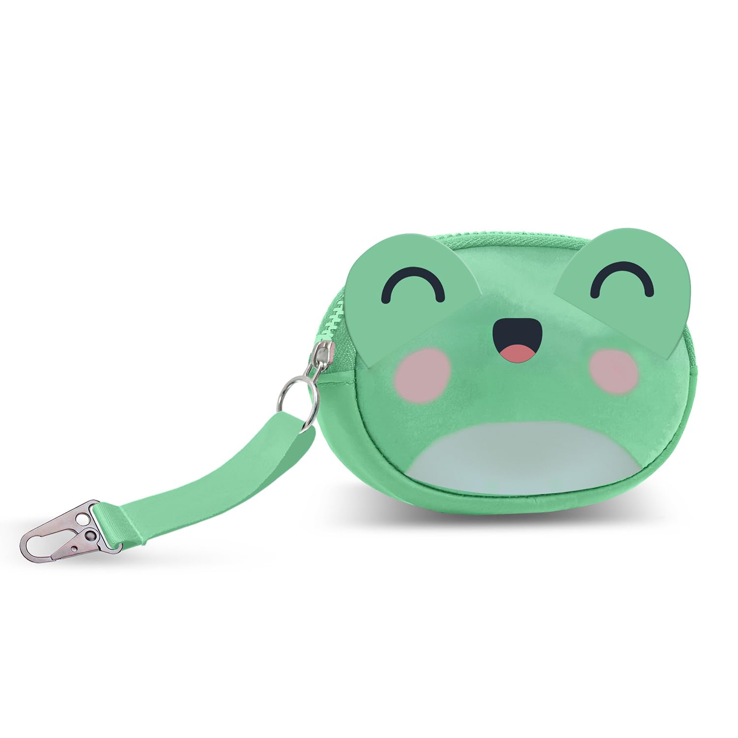 Oh My Pop Froggy-Pill Coin Purse, Turquoise, 12.5 x 9 cm