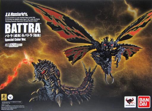Amazon.co.jp: S.H.MonsterArts バトラ(成虫)＆バトラ(幼虫) Special 