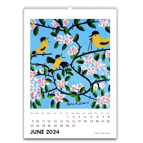Image of Tallenge - Maud Lewis - Canadian Folk Artworks - 2026 desk Calendar - 6 x 9 Inches (Paper, Desk Calendar)