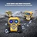 Hamourd Robot Toys for Kids, Remote Control Robot with Auto-Demo, Gesture Sensing, and Multiple Eye Light Auto Modes, Flexible Arms, Dance, Music, Toys for Boys Girls