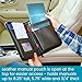 High Road Car Owners Manual Case and Glove Compartment Document Holder - Pebbled Faux Leather Glove Box Organizer for Car, SUV, Truck