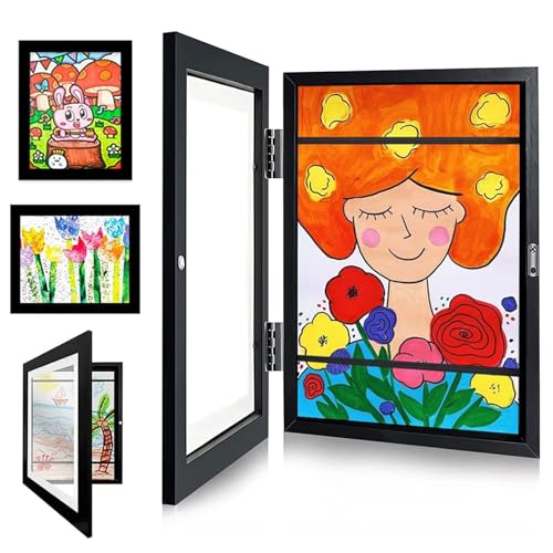 Seinal Marco Para Dibujos Niños, Marco De Fotos Con Profundidad, Portarretratos Arte Infantil,...