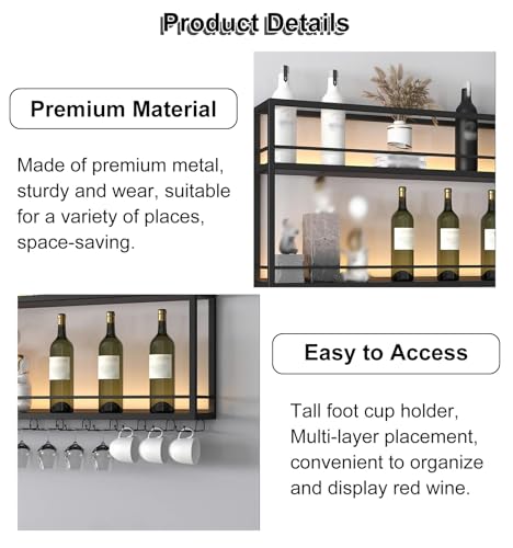 Casier à vin à paroi étroite pour optimiser les petits espaces muraux - 8