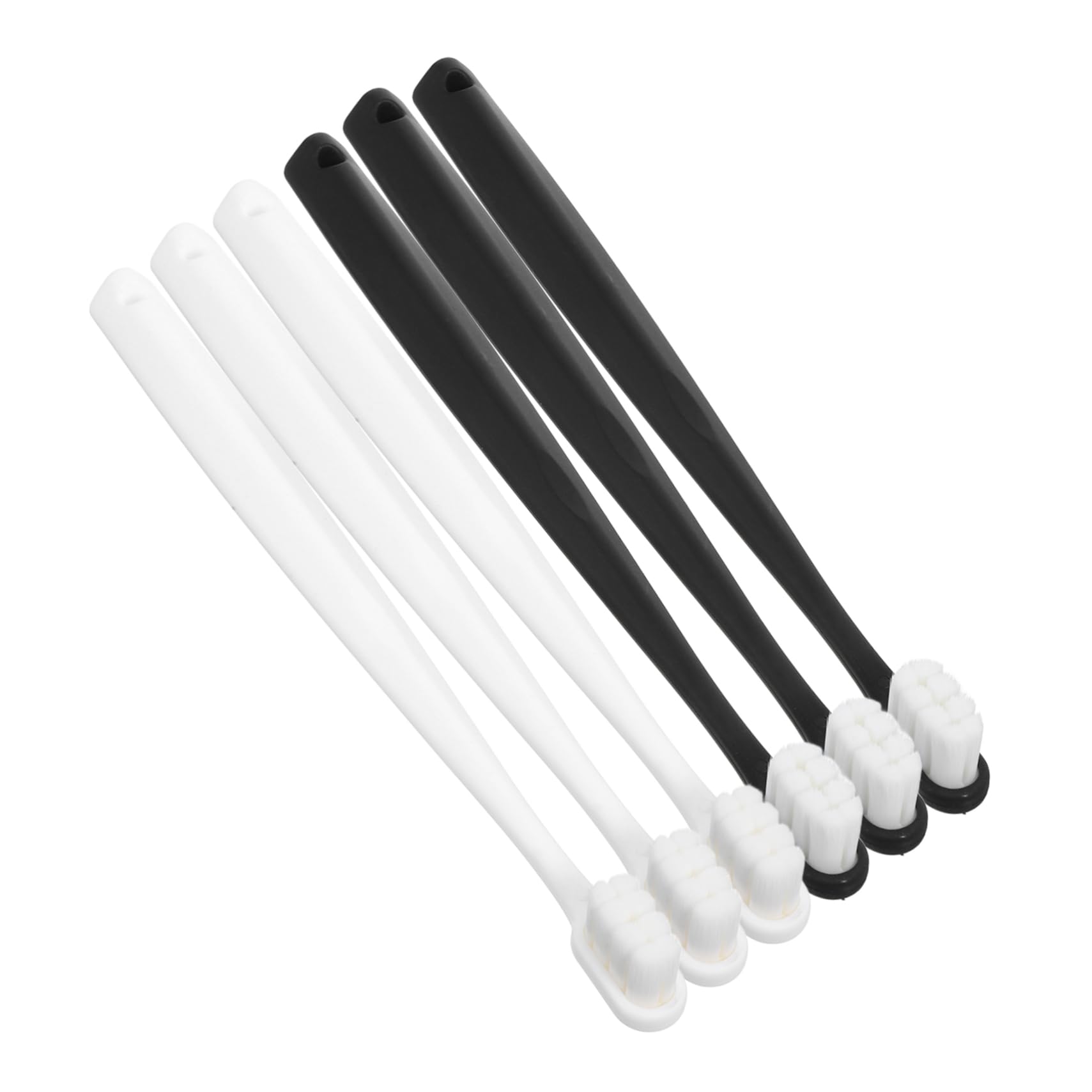 VALICLUD 18 Pollici spazzolino da denti Spazzolino ultra morbido ergonomico per gengive sensibili extra morbido super morbido fibra