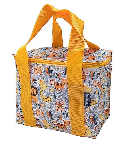 NERTHUS FIH 1284 Set Leones Isotérmico Bolsa de Almuerzo + Botella Ultraligera + Bolsa Sandwich, Lions, 500 ml - Image 2
