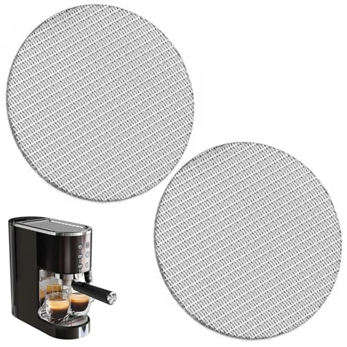 2 Piezas Pantalla de Disco Espresso de 51 mm, 1,7 mm de Grosor...