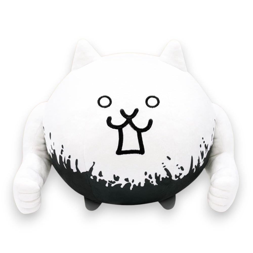 Amazon.co.jp: にゃんこ大戦争 BIGぬいぐるみ 狂乱のネコビルダー 公式