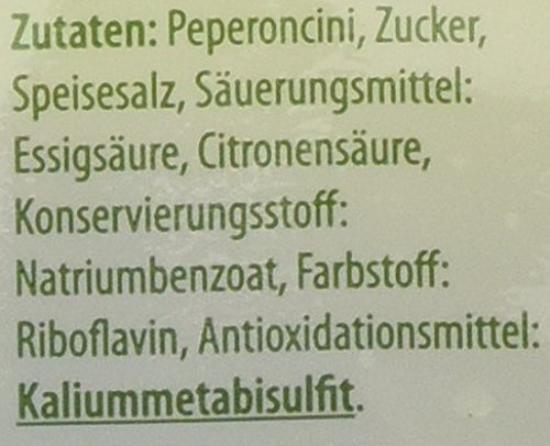 Feinkost Dittmann Peloponnesische Peperoncini mild-pikant handgepflückt, 10er Pack (10 x 250 g) – Bild 7