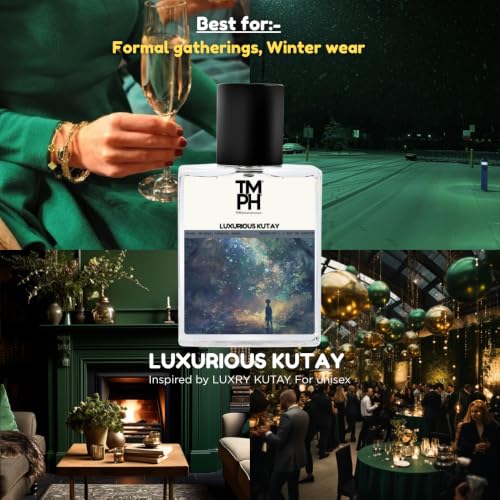 Image of TMPerfumehouse luxurious Kutay EDP for Men & Women | Woody, Boozy & Long Lasting Perfume Spray | Woody, Sweet & Tobacco Fragrance | Luxury Gift for Him & Her | TMPH | 50ml