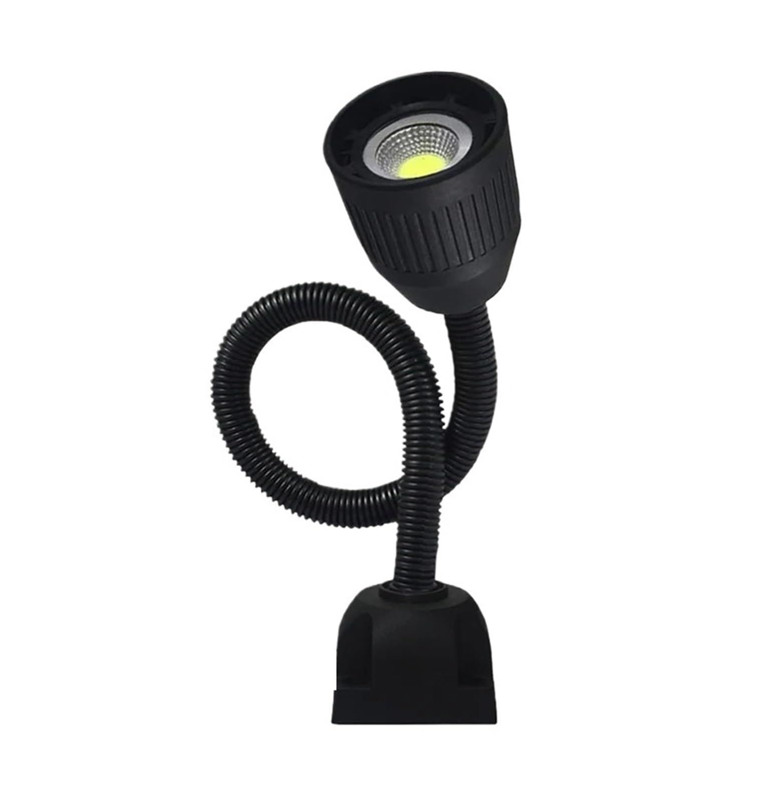 Lampa do obrabiarek 5 W Elastyczna L40 cm Podstawa na gęsiej szyi Oświetlenie przemysłowe Led Garaż Warsztat