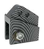 Höherlegungssatz CNC 2-Loch Carbon-Look für Peugeot stehend