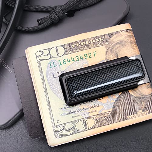 Money Clip - Minimalist Slim Wallet Alternative for Front Pocket Carry - Cash and Credit Card Holder for Men4