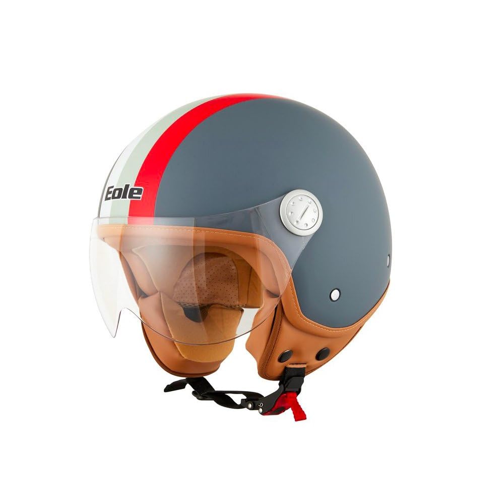 EOLE Casque Jet TAIYO Bleu