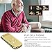 Ejoyous Flip Seniors Phone, Big Font Big Screen Loud Phone One Key Shortcut Dialing Cell Phone with Ultra Long Standby Dual Card Dual Standby G9000 Gold