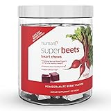 humanN SuperBeets Heart Chews, 90 Count