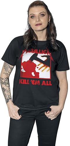 Vista 7 de Metallica Camiseta Kill 'Em All Tracks (Back Print) para hombre