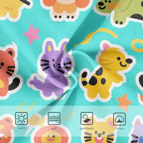 GuoChe Cotton Briefs All Seasons Panties Toddler Cotton Underwear for Young Girls in Sizes 2T,3T, 4T, 5T, 6Y and 8Y3