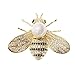 Produktbild Honigbiene Broschen Kristall Insekt Themen Bienenbrosche Tiermode Muschel Perle Brosche Pin Gold Tone