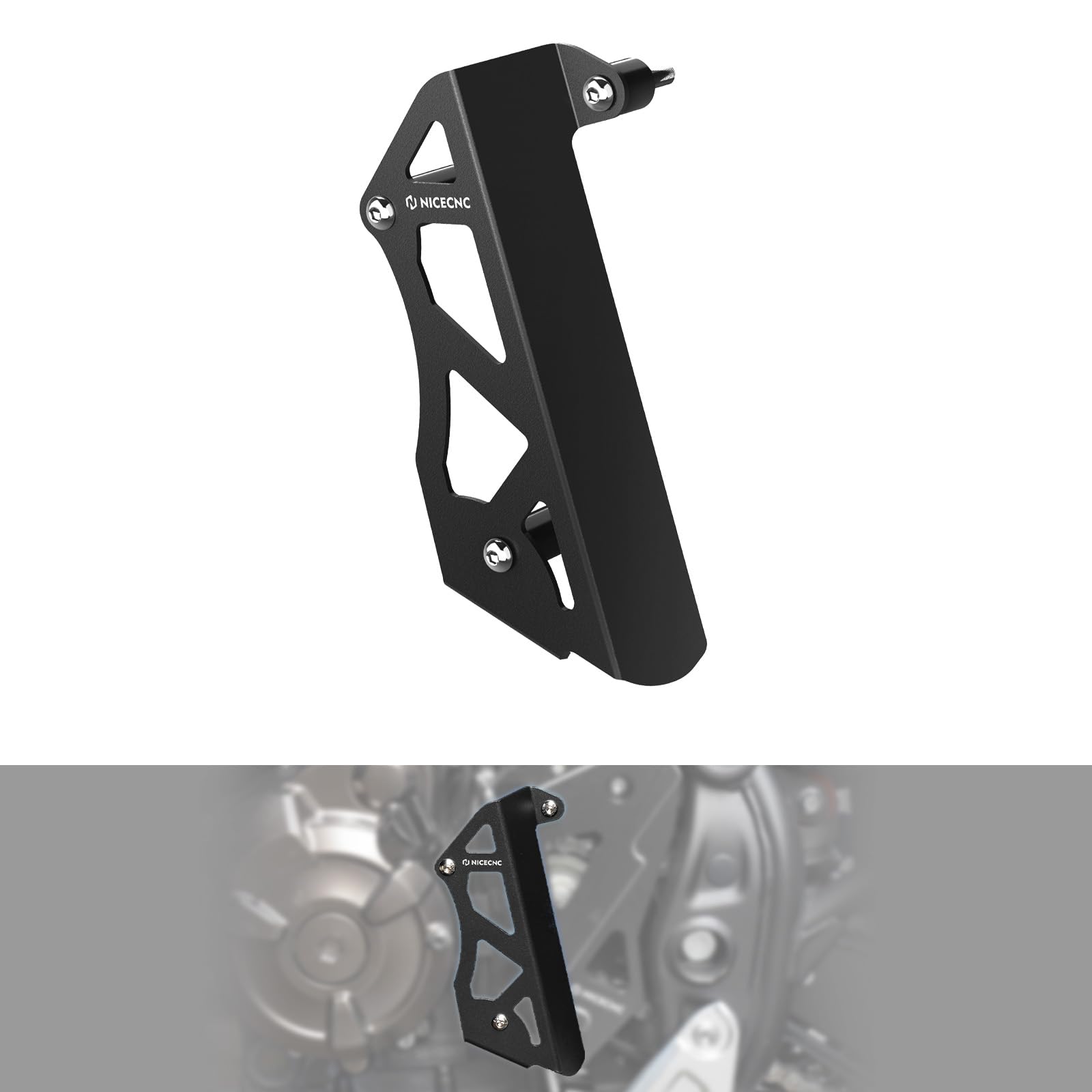 NICECNC Copertura per leva del cambio moto CNC Compatible with Tenere 700 / XTZ 700 2019-2023, nero