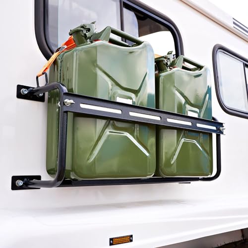 Image of Oxid7 5 Litre Green Metal Fuel Can with Bayonet Cap | Suitable for Petrol, Diesel and Bioethanol | 5 Litre Petrol Can with UN Approval and Tested