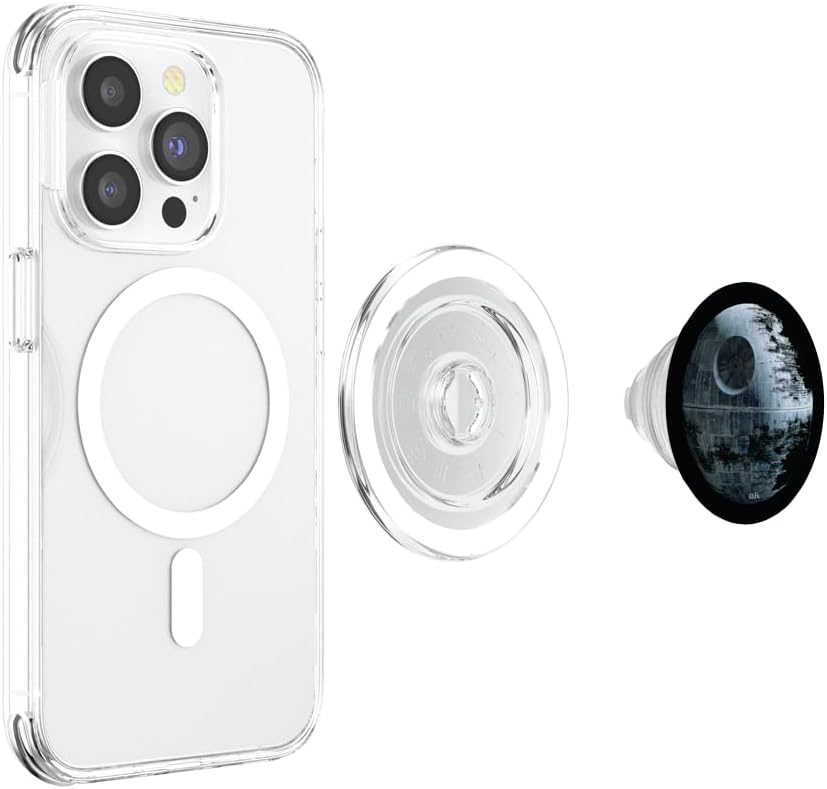 Star Wars Death Star II Half-Finished PopSockets PopGrip for MagSafe