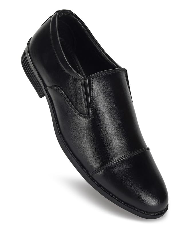 PARAGON K11241G Formal Shoes for Men | Comfortable, Durable & Lightweight Shoes with Soft Cushioned Footbed | Easy Wear Slip On | Ideal for Daily & Occasional Use