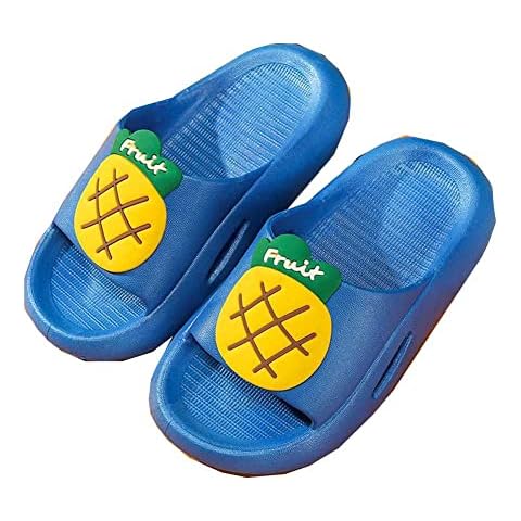 LDRFSE Girls Sandals Boys Flip Flops Kids Beach Pool Slides Children Sandals Anti-Slip Cute Unisex Summer Toddler Slipper Shower Pool Shoes Cover