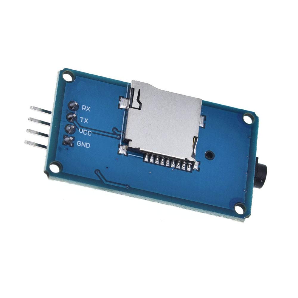 Modulo Lettore MP3 YX5300 - Controllo Seriale UART, Per Micro SD, 3.2-5.2V, 2 Pezzi - Foto 2