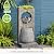 Bumilgar Outdoor Water Fountain with LED Lights, 37.4'' Inch Modern Indoor Freestanding Curved Surface Artistry Design Waterfall Fountains for Garden, Patio, Backyard, Porch Home Art Decor