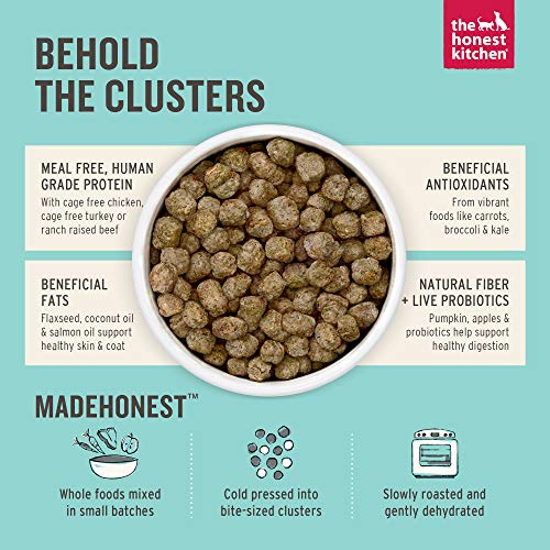 The Honest Kitchen Whole Food Clusters Whole Grain Chicken & Oat Dry