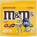 M&M'S Peanut Milk Chocolate Candy, Family Size, 18.08 oz Resealable Bulk Bag
