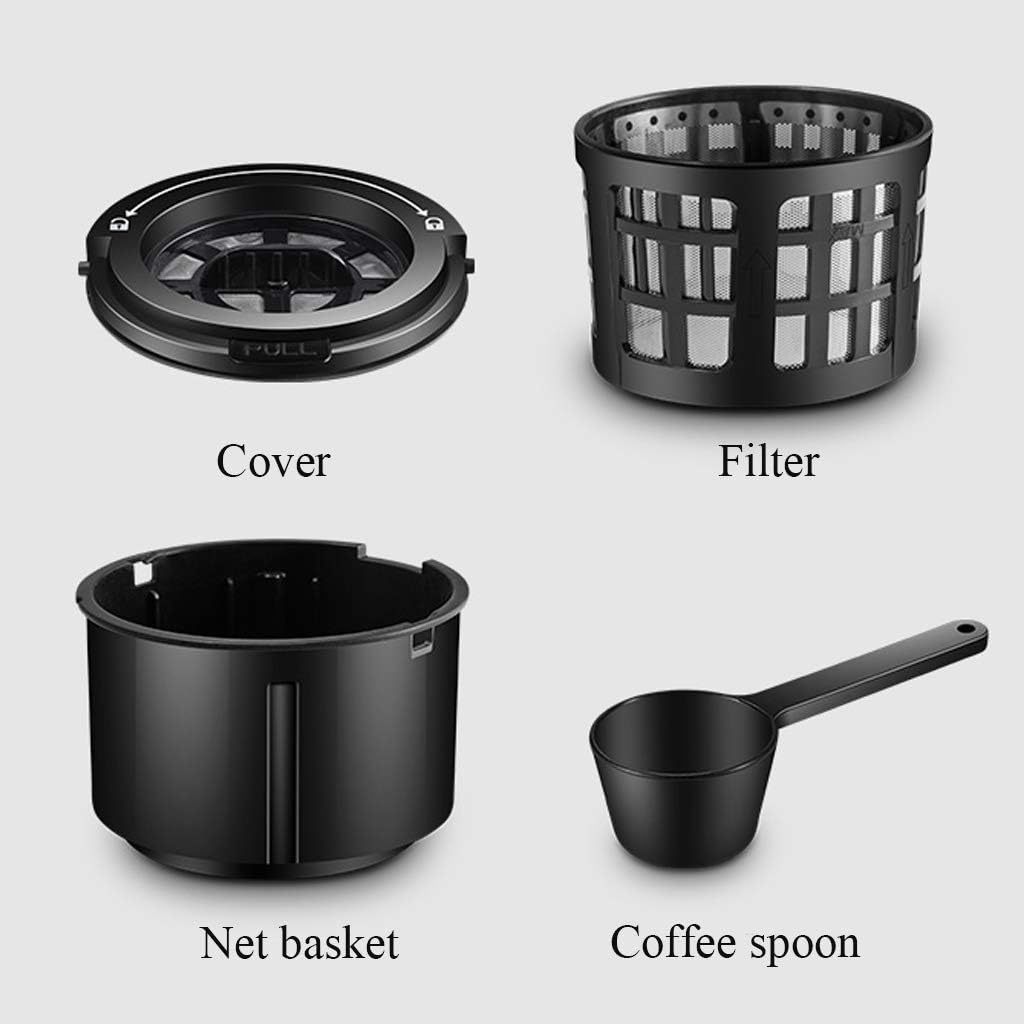 RVVUPNVJ Coffee Machine Coffee Machine Single Cup Coffee Maker, Latte Machine and Cappuccino Machine, Steam Coffee Cup Suitability, Programmable with Stainless Interesting RVVUPNVJ Coffee Machine Coffee Machine Single Cup Coffee Maker, Latte Machine and Cappuccino Machine, Steam Coffee Cup Suitability, Programmable with Stainless Interesting