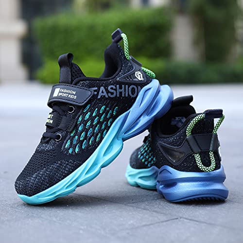 Eliogn Boys Girls Sneakers Fashion Casual Sports Shoes for Kids Breathable Comfortable Non-Slip Running Shoes(Toddler/Little Kid/Big Kid)4