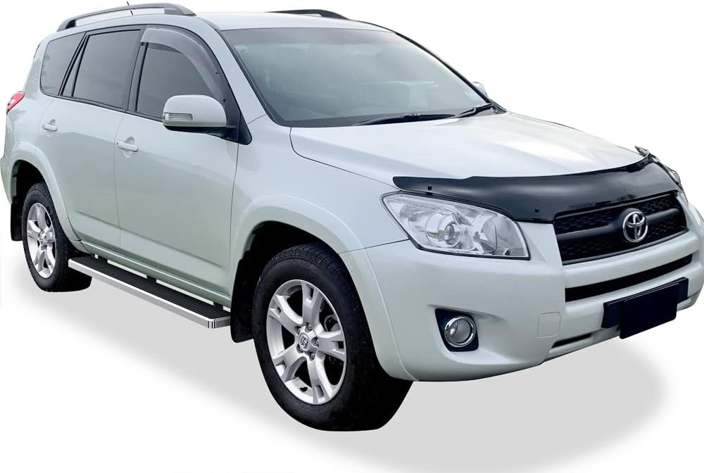 Tuxtreme Running Boards 6 inches Compatible with Toyota Rav4 2006-2012 Sport Utility 304 Stainless Steel (Nerf Bars Side Steps Side Bars)