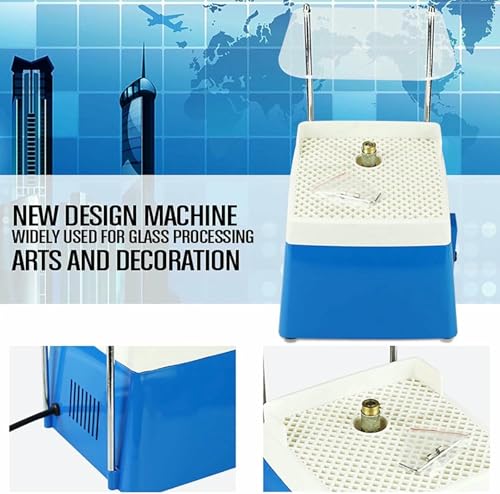 Moulin à vitrail automatique à eau avec meules interchangeables 5/8 et 1 pouce