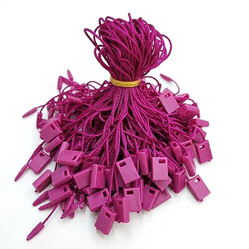 980 un Lacre de Autenticidade Pendurar Tag Etiqueta Segurança Roupas e Acessórios Pink, MARISTIÊ