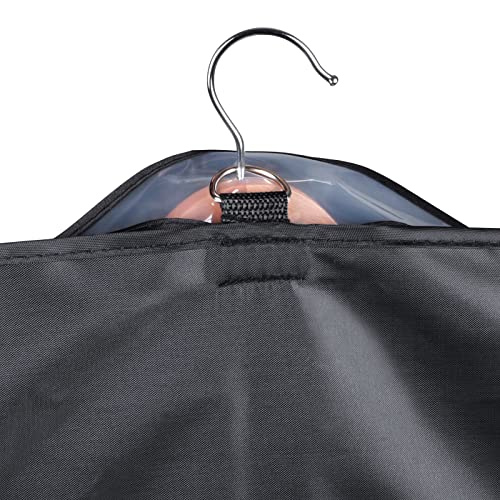 Image of Univivi Hanging Garment Bags Suit Bag for Storage and Travel 40 /50 inch,(Set of 6), Washable Suit Cover for T-Shirt, Jacket, Suits, Dresses, Coats, [Upgraded Version]