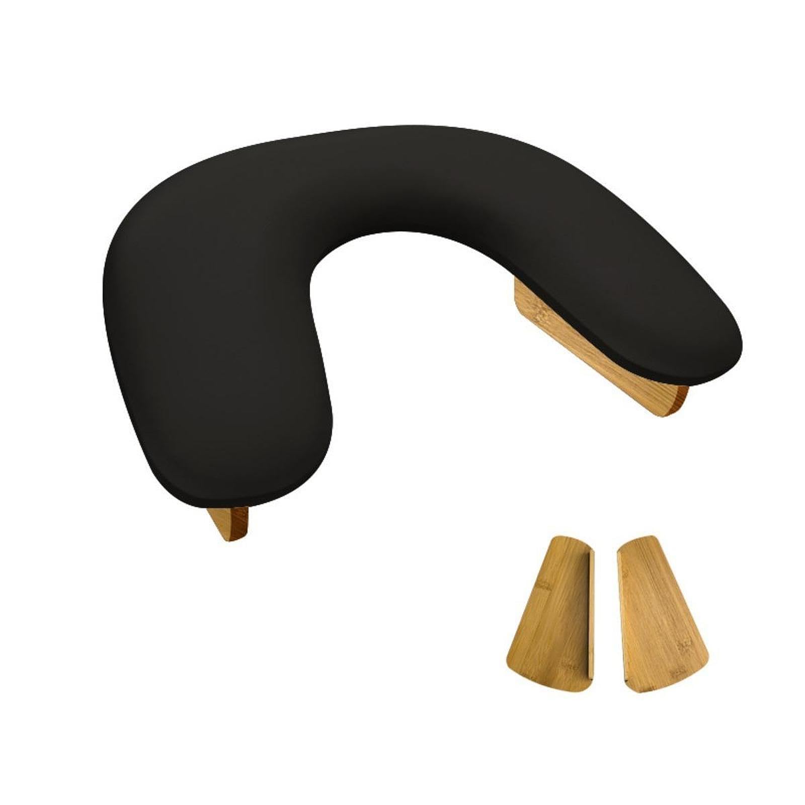 Reposabrazos Ergonómico Y Cómodo para Manicuras, Decoración de Uñas Y Accesorios de Maquillaje, Negro