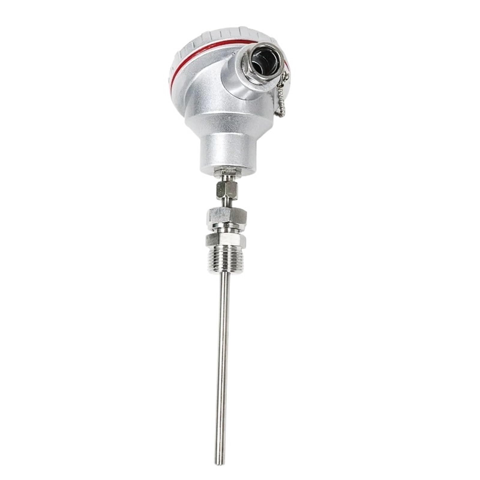 Termopar blindado PT100 J Transmisor de temperatura tipo K M20X1.5 Resistencia térmica TC RTD Sensor 4-20ma 0-5V RS485 (0-120 d4-20mA-L250mm)