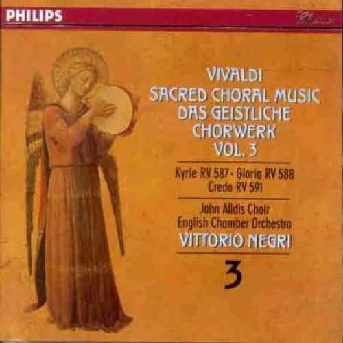 Vivaldi: Sacred Choral Music V [Audio CD] English Chamber Orchestra; Negri, Vittorio; John a
