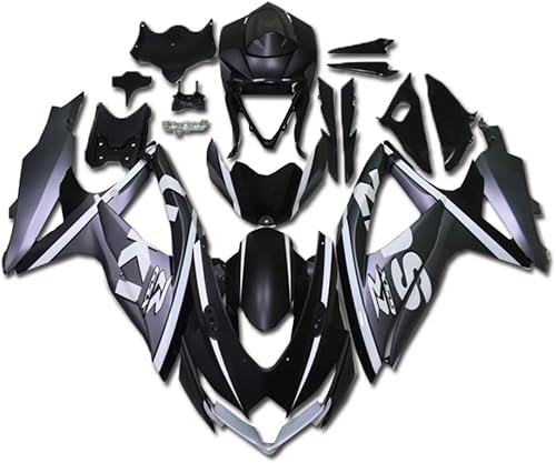 Miniatura 1 de Carenado de plástico negro gris apto para Suzuki 2008 2009 2010 GSXR 600/750 inyección ABS carrocería nuevo mercado de accesorios kit de marco 08 09