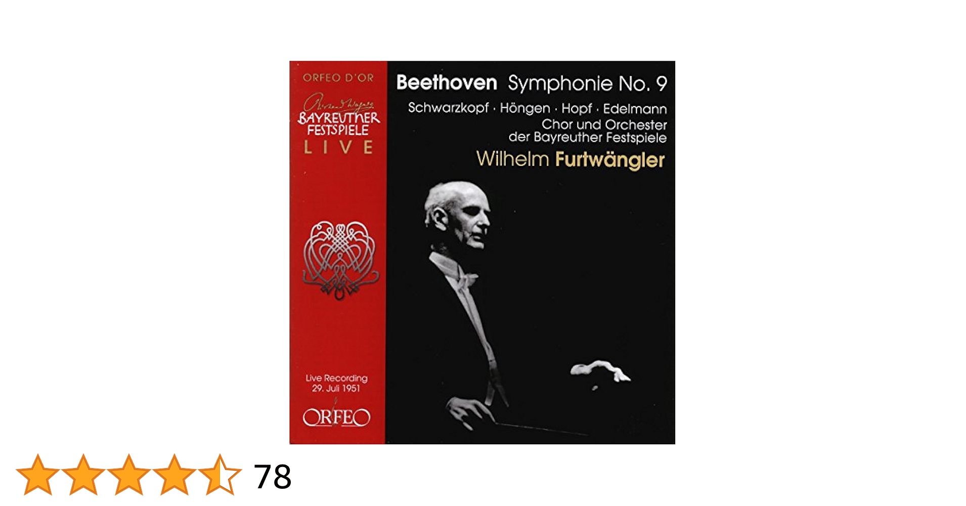 Ludwig van Beethoven, Wilhelm Furtwangler - Beethoven