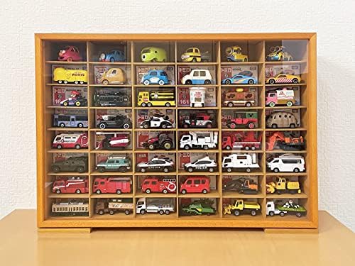 Amazon Co Jp オリジナルハウス 割れにくい前面アクリル扉 トミカ48台コレクションケースw ホビー
