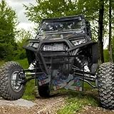 OIEKUN UTVゴミ袋 2個 - 高さ23インチ x 幅19インチ - UTVアクセサリー用PVCメッシュオーガナイザー - Polaris RZR、Can-Am、CFmoto、Yamaha、Honda、Kawasaki、Arctic Cat、パイオニア、ゴルフカートに対応