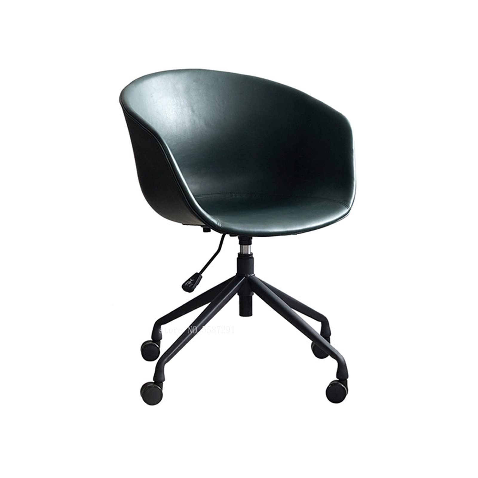 Ergonomiczne, niebieskie krzesło biurkowe do domu i biura, regulowane oparcie, obrotowa konstrukcja, wygodne krzesło do nauki i pracy dla zwiększenia produktywności