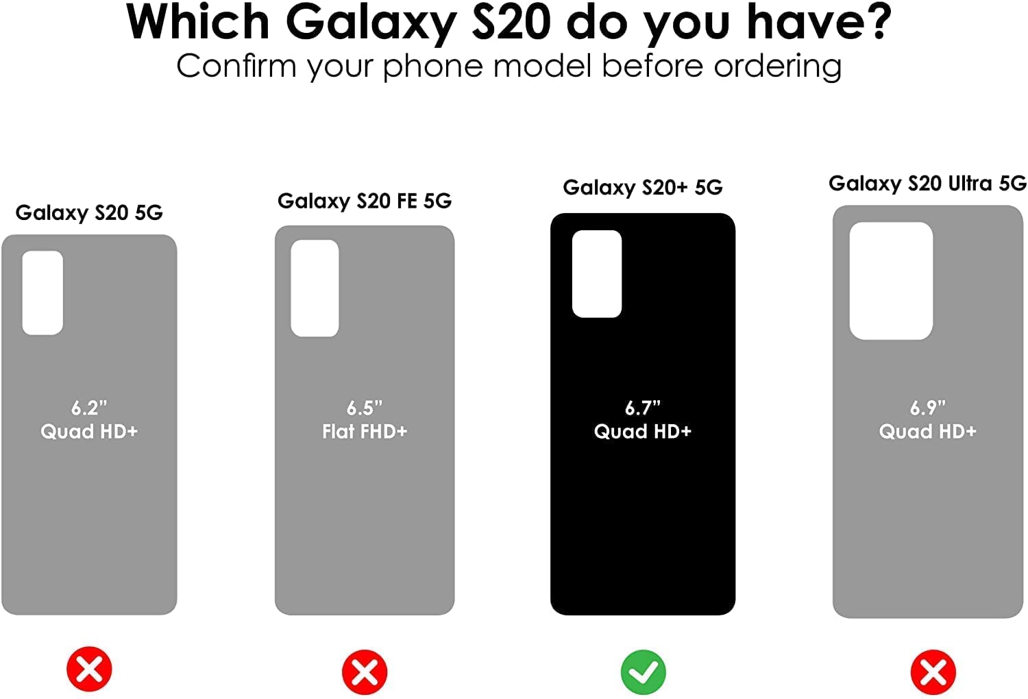 OtterBox Defender Hülle Für Galaxy S20+ – Stoßfest, Nach Militärstandard Getestet, Mit Standfunktion, Ohne Retail-Verpackung